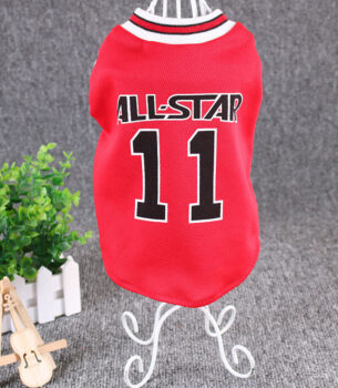 Hot World Cup Ball Spring And Summer Dog Vest Pet Supplies