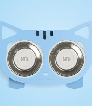 Anti-falling Cat Dog Feeding Water Bowl