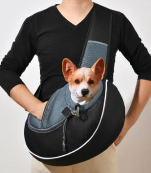 Carrying Pets Bag Women Outdoor Portable Crossbody Bag For Dogs Cats Pet Products